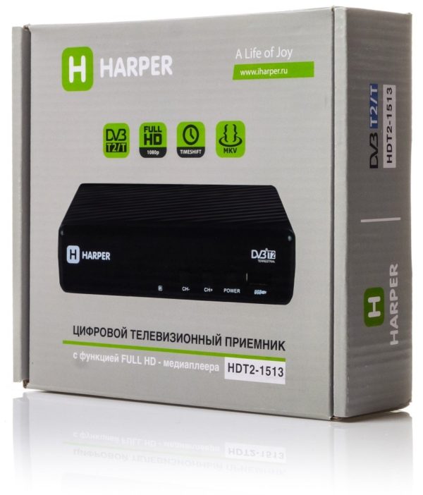 ТВ тюнер HARPER HDT2-1513