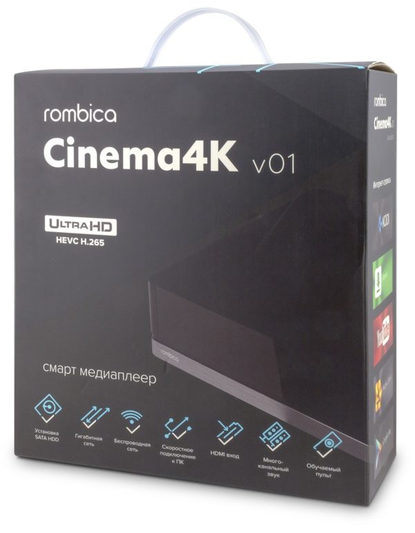 Медиаплеер Rombica Cinema 4K V01