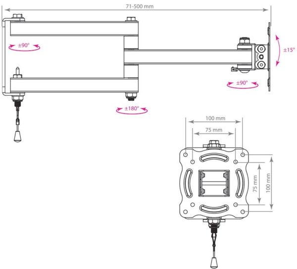 Подставка/крепление Kromax AUTO-ARM-1