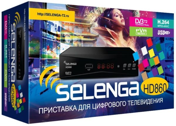 ТВ тюнер Selenga HD860