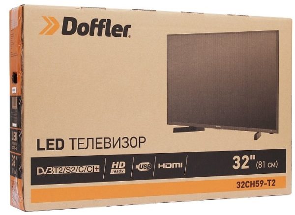 LCD телевизор Doffler 32CH59-T2