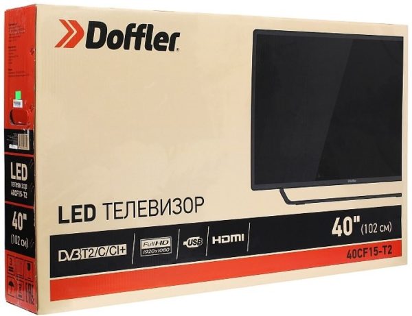 LCD телевизор Doffler 40CF15-T2