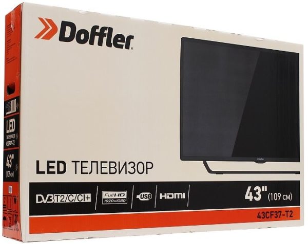 LCD телевизор Doffler 43CF37-T2