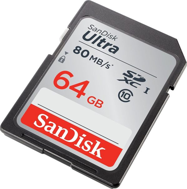 Карта памяти SanDisk Ultra SDXC UHS-I 533x Class 10 [Ultra SDXC UHS-I 533x Class 10 64Gb]