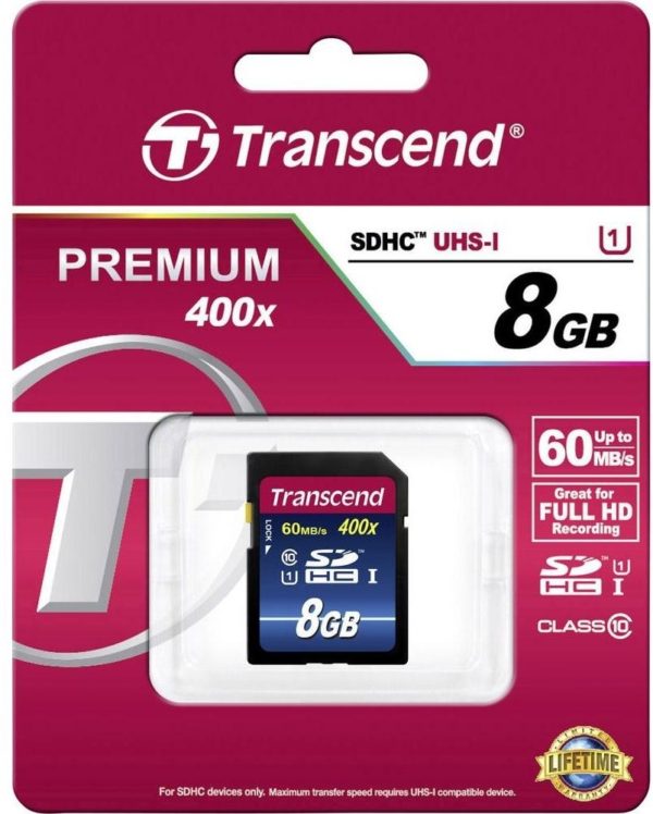 Карта памяти Transcend Premium 400x SDHC Class 10 UHS-I [Premium 400x SDHC Class 10 UHS-I 16Gb]
