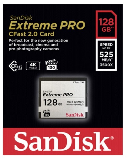 Карта памяти SanDisk Extreme Pro CompactFlash 2.0 [Extreme Pro CompactFlash 2.0 64Gb]