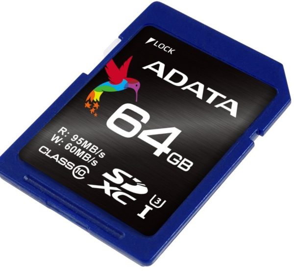 Карта памяти A-Data Premier Pro SDXC UHS-I U3 [Premier Pro SDXC UHS-I U3 64Gb]