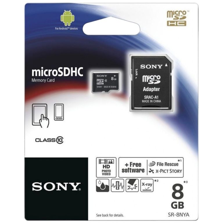 Карта microsd 64 gb sony