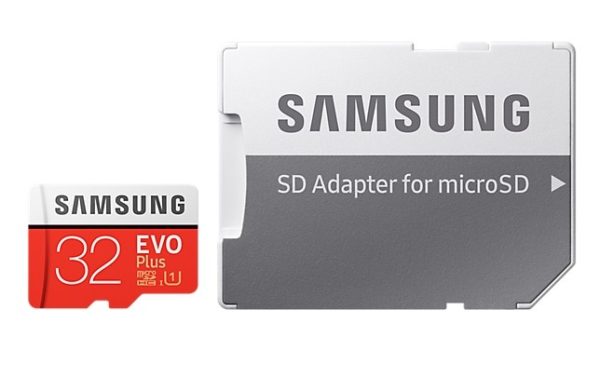 Карта памяти Samsung EVO Plus 100 Mb/s microSDHC UHS-I U1 [EVO Plus 100 Mb/s microSDHC UHS-I 32Gb]