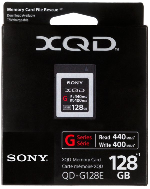 Карта памяти Sony XQD G Series [XQD G Series 128Gb]