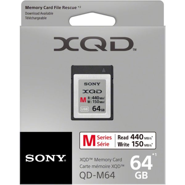 Карта памяти Sony XQD M Series [XQD M Series 64Gb]