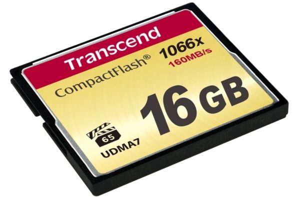 Карта памяти Transcend CompactFlash 1066x [CompactFlash 1066x 32Gb]
