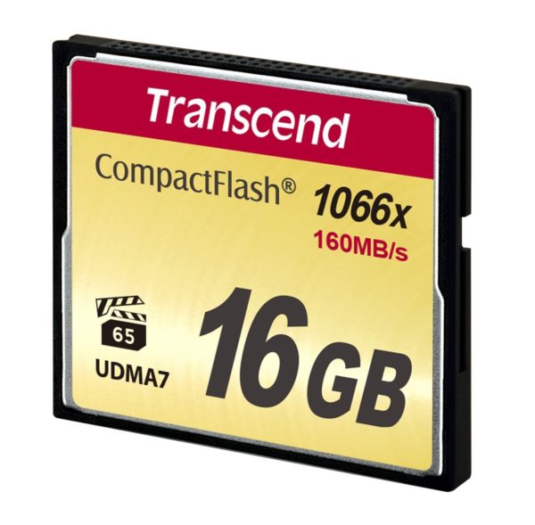 Карта памяти Transcend CompactFlash 1066x [CompactFlash 1066x 32Gb]
