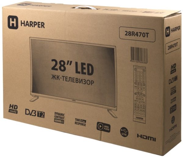 LCD телевизор HARPER 28R470T
