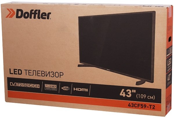 LCD телевизор Doffler 43CF59-T2