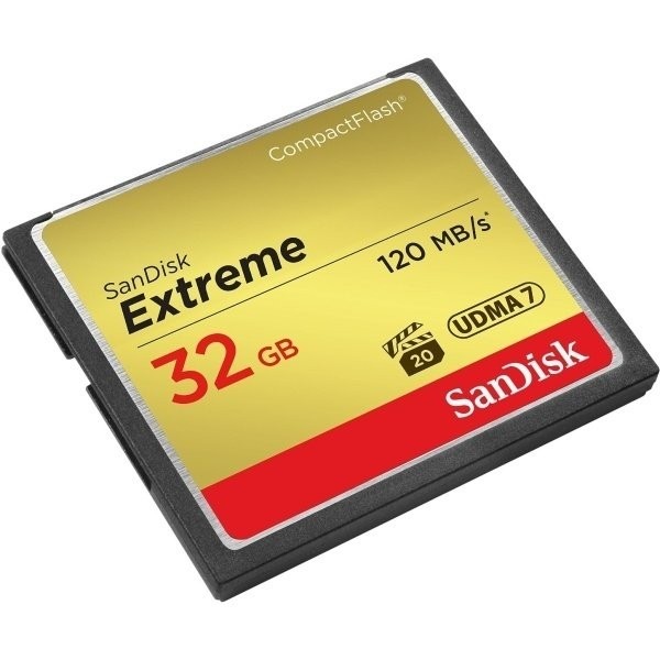 Карта памяти SanDisk Extreme CompactFlash 120MB/s [Extreme CompactFlash 120MB/s 16Gb]