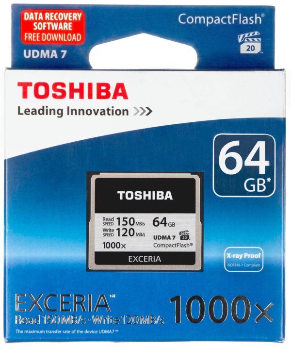 Карта памяти Toshiba Exceria CompactFlash [Exceria CompactFlash 128Gb]