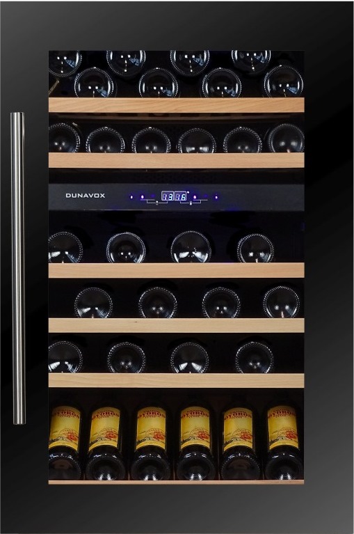 Встраиваемый винный шкаф Dunavox DX-57.146DBK