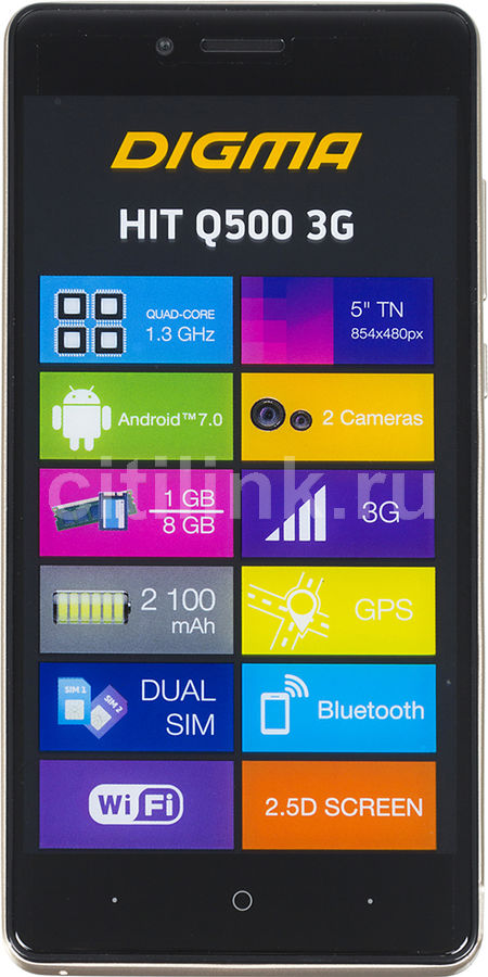 Мобильный телефон Digma Hit Q500 3G