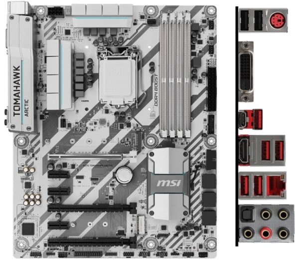 Материнская плата MSI H270 TOMAHAWK ARCTIC