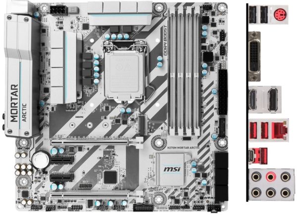 Материнская плата MSI H270M MORTAR ARCTIC