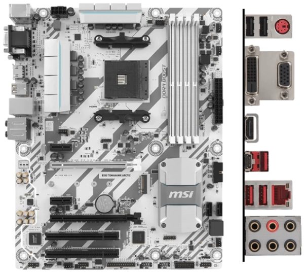 Материнская плата MSI B350 TOMAHAWK ARCTIC