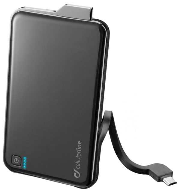 Powerbank аккумулятор Cellularline Freepower Slim 5000