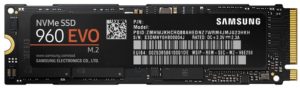 SSD накопитель Samsung 960 EVO M.2 [MZ-V6E1T0BW]