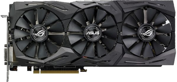 Видеокарта Asus Radeon RX 580 ROG-STRIX-RX580-T8G-GAMING