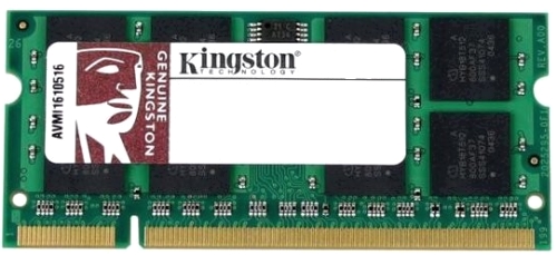 Оперативная память Kingston ValueRAM SO-DIMM DDR/DDR2 [KVR800D2S5/1G]