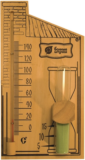 Термометр / барометр Bannye Shtuchki 18036
