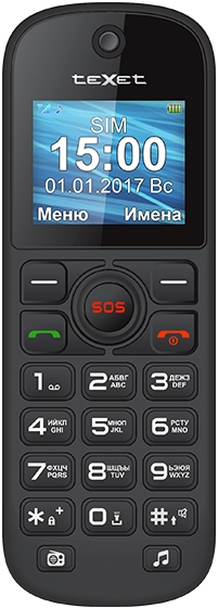 Мобильный телефон Texet TM-B320