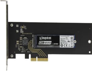SSD накопитель Kingston KC1000 PCIe [SKC1000H/480G]