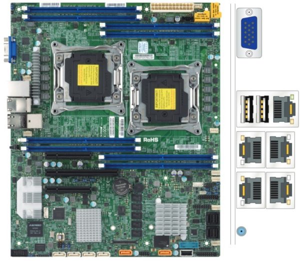 Материнская плата Supermicro X10DRL-IT