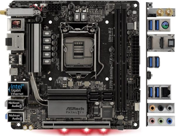 Материнская плата ASRock Fatal1ty Z370 Gaming-ITX/ac