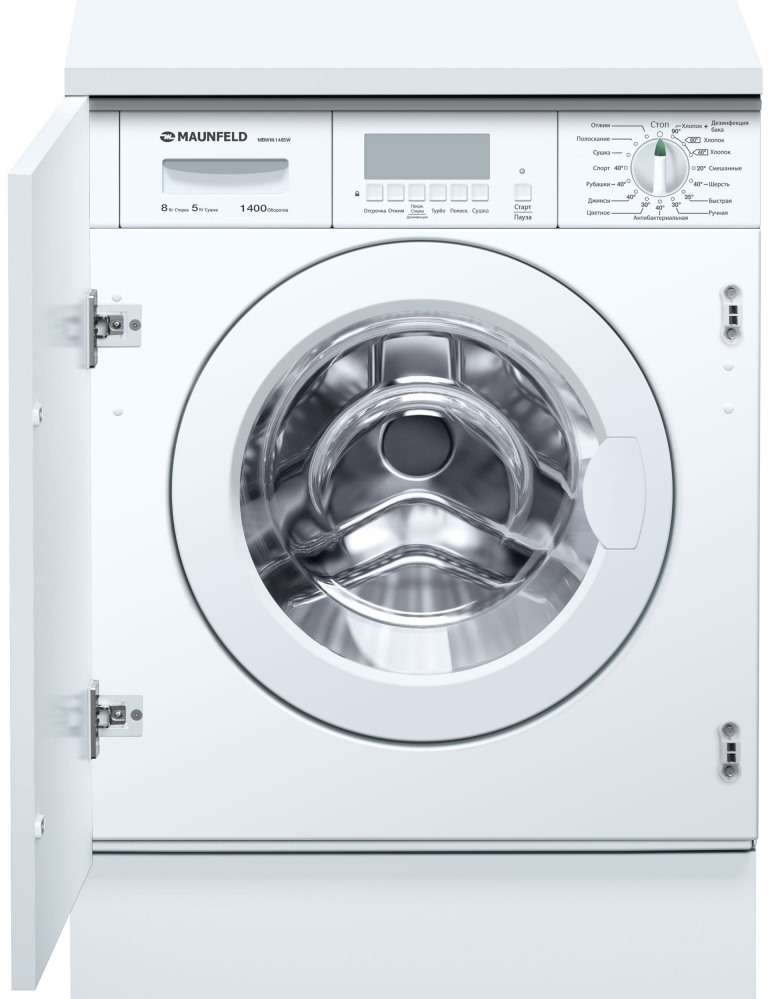 Встраиваемая стиральная машина MAUNFELD MBWM 1485W