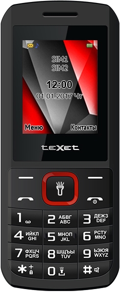 Мобильный телефон Texet TM-127