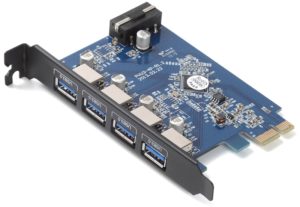 PCI контроллер Orico PVU3-4P