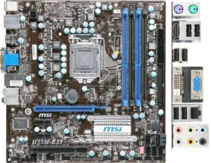 Материнская плата MSI H55M-E33