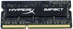 Оперативная память Kingston HyperX Impact SO-DIMM DDR3 [HX316LS9IBK2/8]