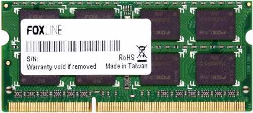 Оперативная память Foxline DDR3 SO-DIMM [FL1600D3S11SL-4G]