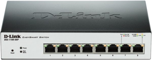 Коммутатор D-Link DGS-1100-08P