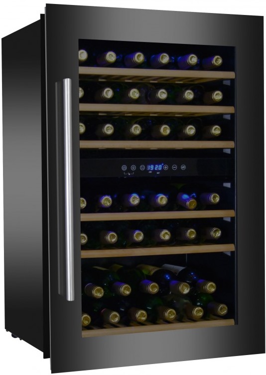 Встраиваемый винный шкаф Dunavox DX-41.130BBK