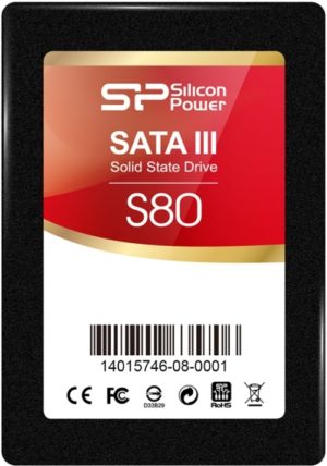 SSD накопитель Silicon Power Slim S80 [SP480GBSS3S80S25]