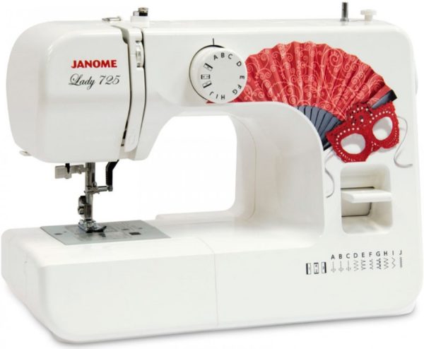 Швейная машина, оверлок Janome Lady 725