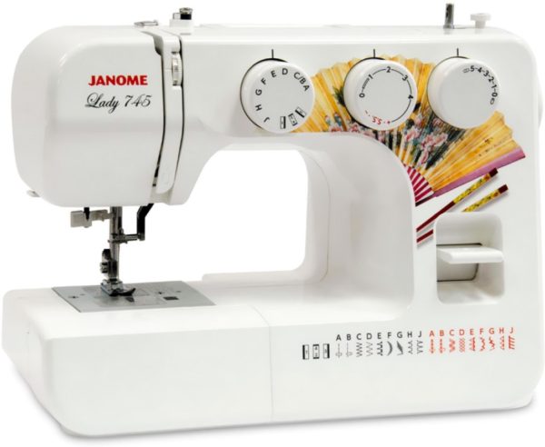 Швейная машина, оверлок Janome Lady 745