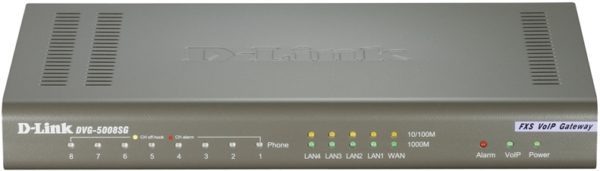 Маршрутизатор D-Link DVG-5008SG