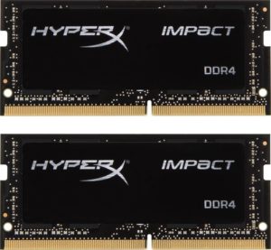 Оперативная память Kingston HyperX Impact SO-DIMM DDR4 [HX424S14IBK2/16]