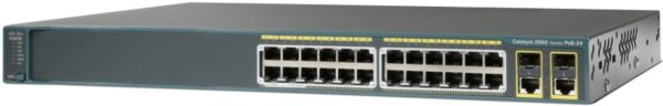 Коммутатор Cisco WS-C2960+24LC-L