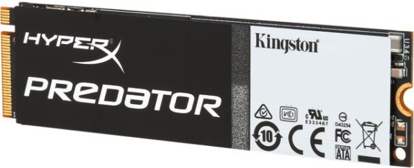 SSD накопитель Kingston HyperX Predator M.2 [SHPM2280P2/480G]